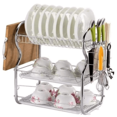 Dish Rack 3 Tier Stainless